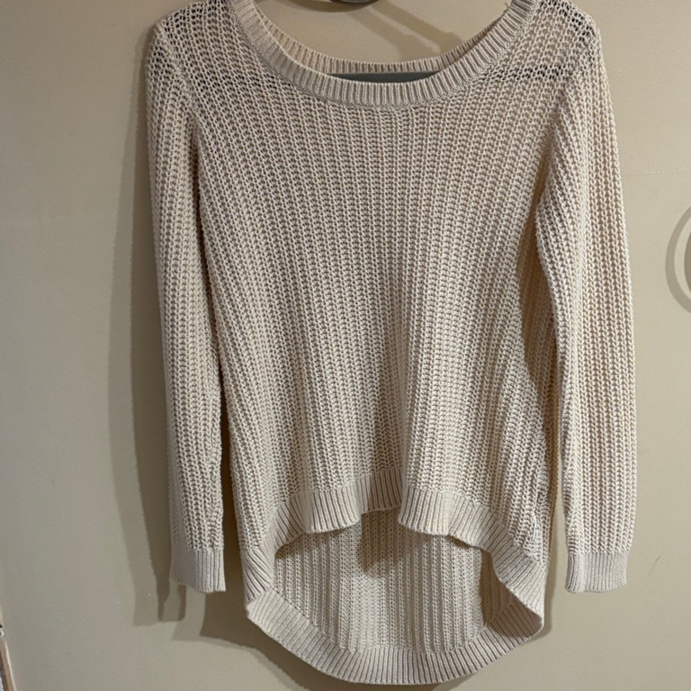 Billabong Cream Knit Women's Sweater